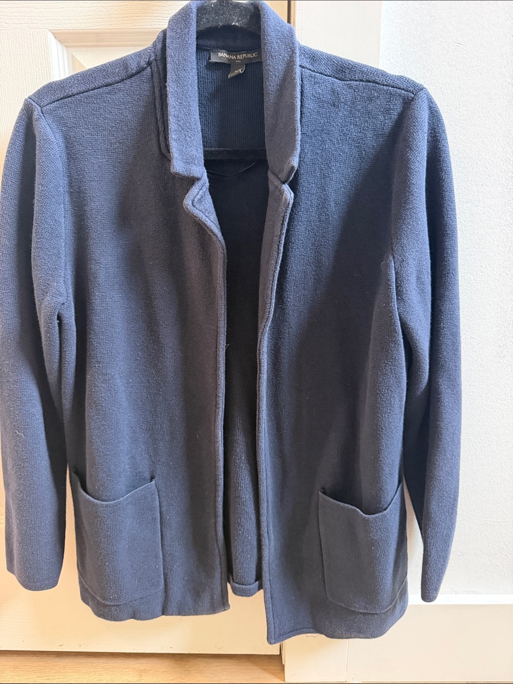 Banana Republic women’s Navy Open Cardigan Jacket/ blazer